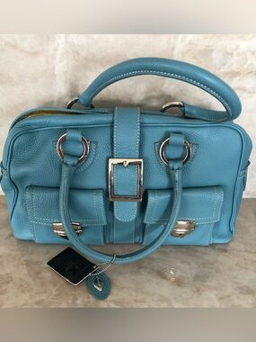 NWT I Santi Milano Italian Leather Handbag